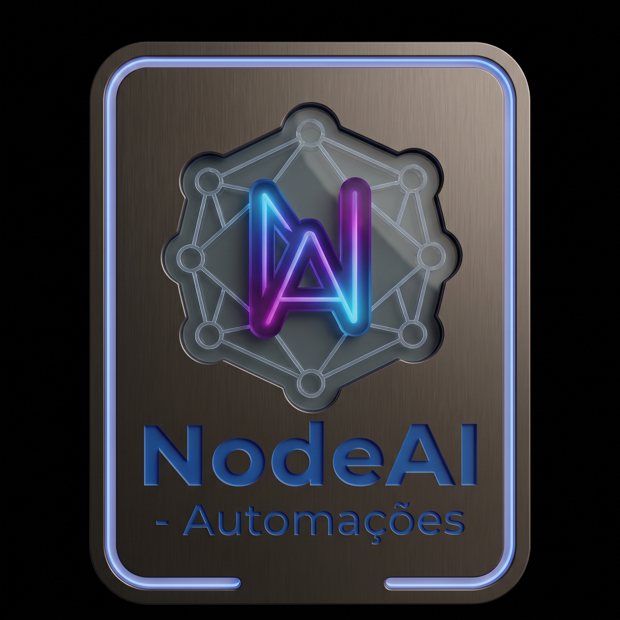 Insígnia NodeAI - Automações